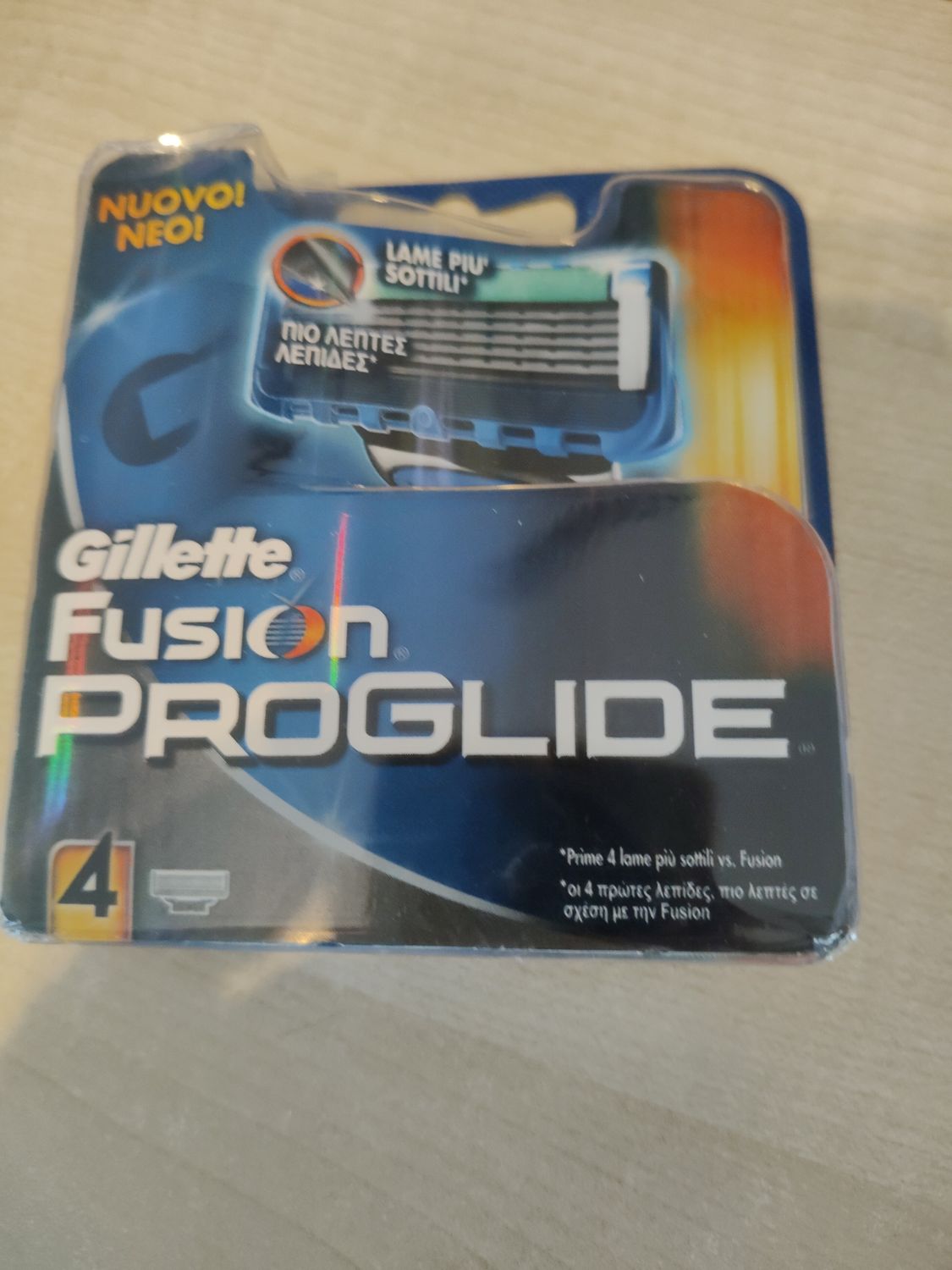 Lamette Gillette fusion Proglide