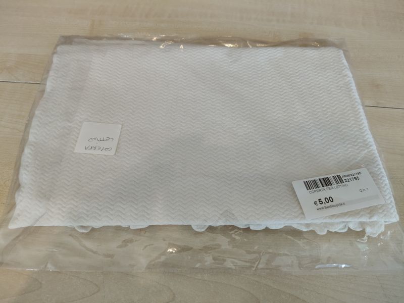 Coperta per lettino