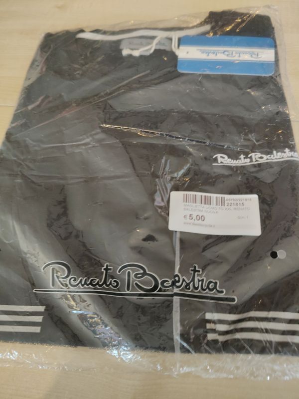 Maglietta uomo tg XXL Renato balestra