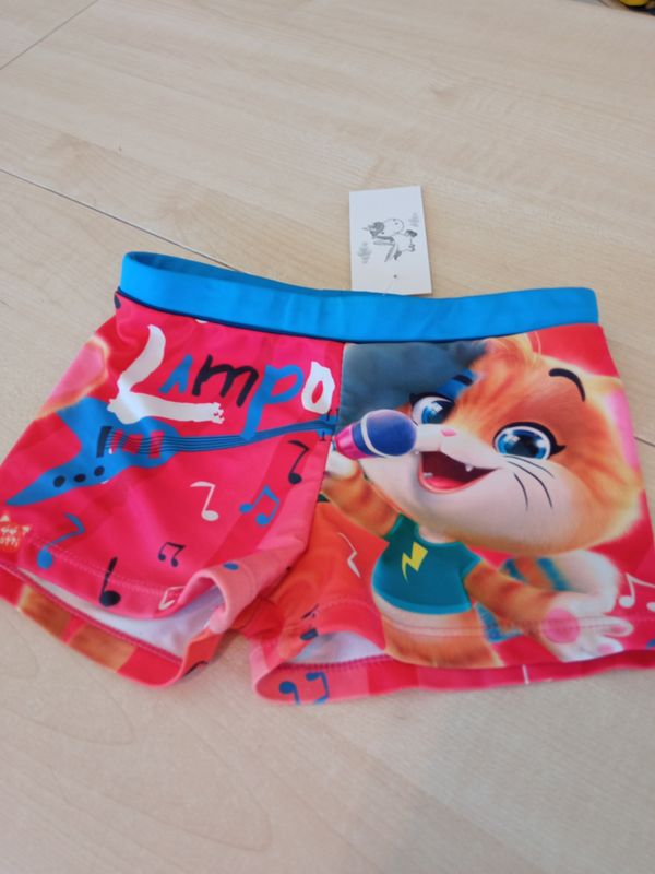 Costume da bagno bimbo 4 anni 44 gatti Costume da bagno bimbo 4 anni 44 gatti