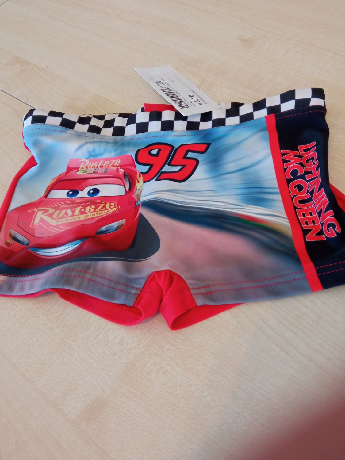 Costume da bagno bimbo 6 anni Cars
