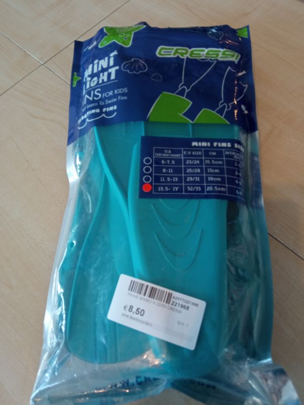 Pinne bimbo n.32/33 Cressi