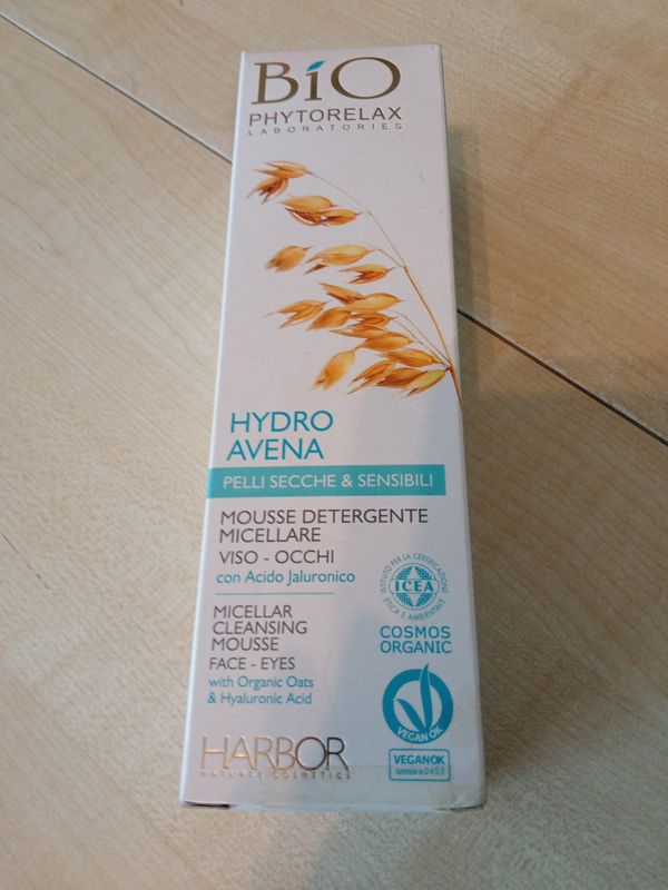 Mousse detergente micellare bio viso occhi Phytorelax