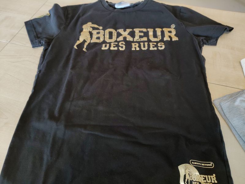 Maglietta ragazzo tg S Boxeur des rues