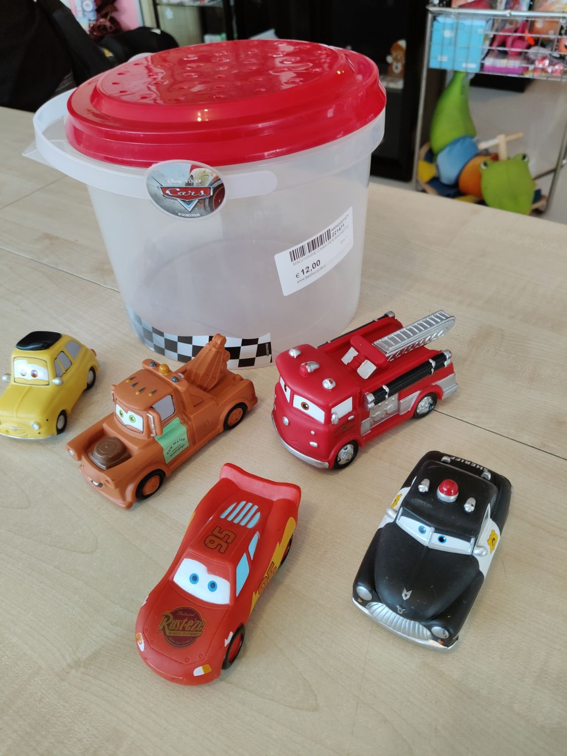Macchinine Cars per bagnetto