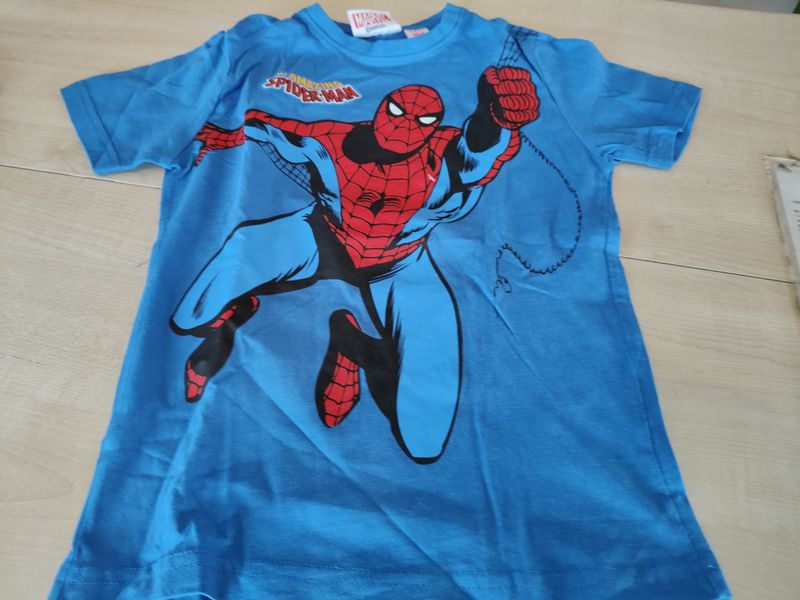 Maglietta bimbo 116 cm Spiderman