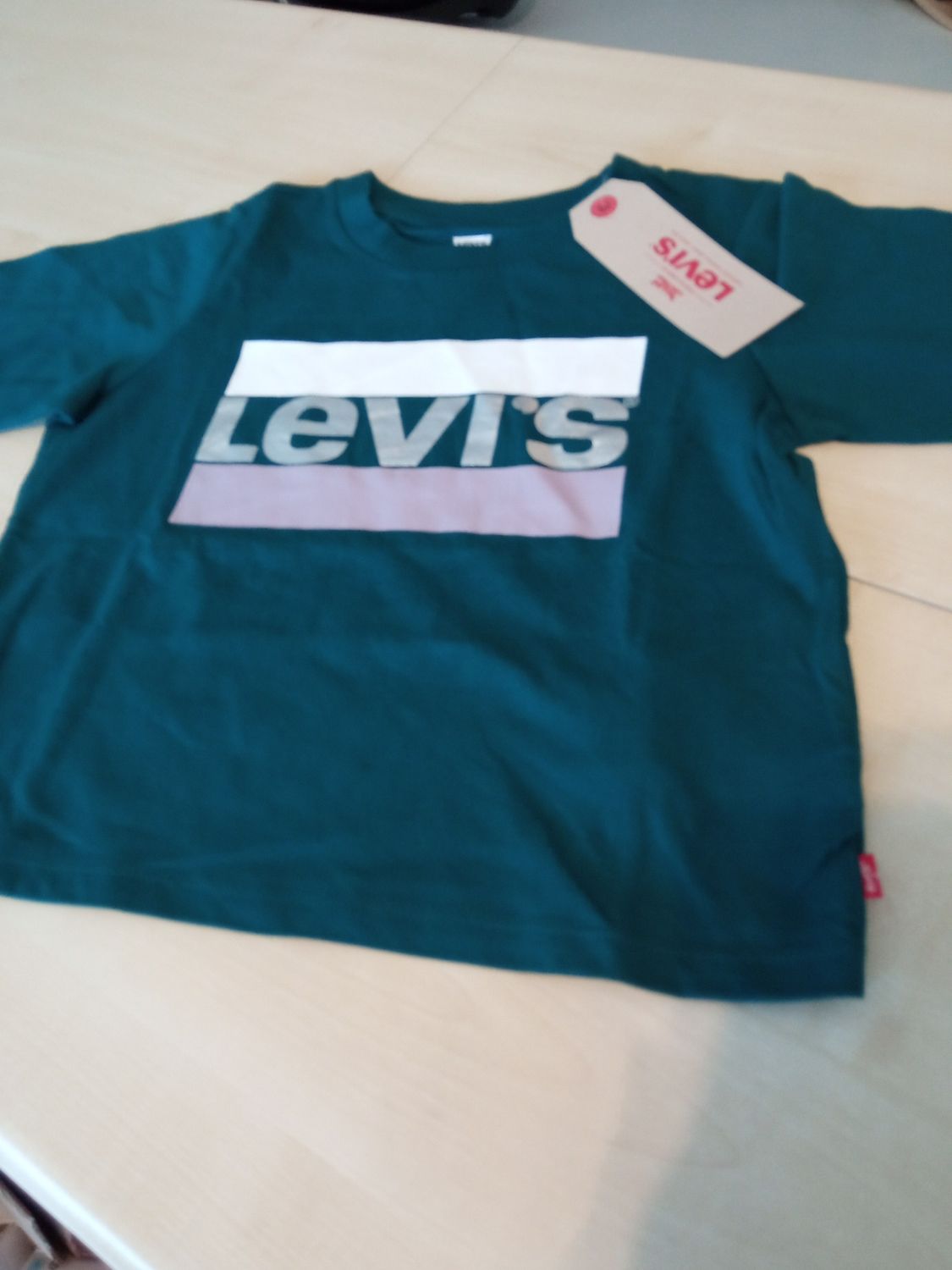 Maglietta bimba 8 anni Levi's nuova