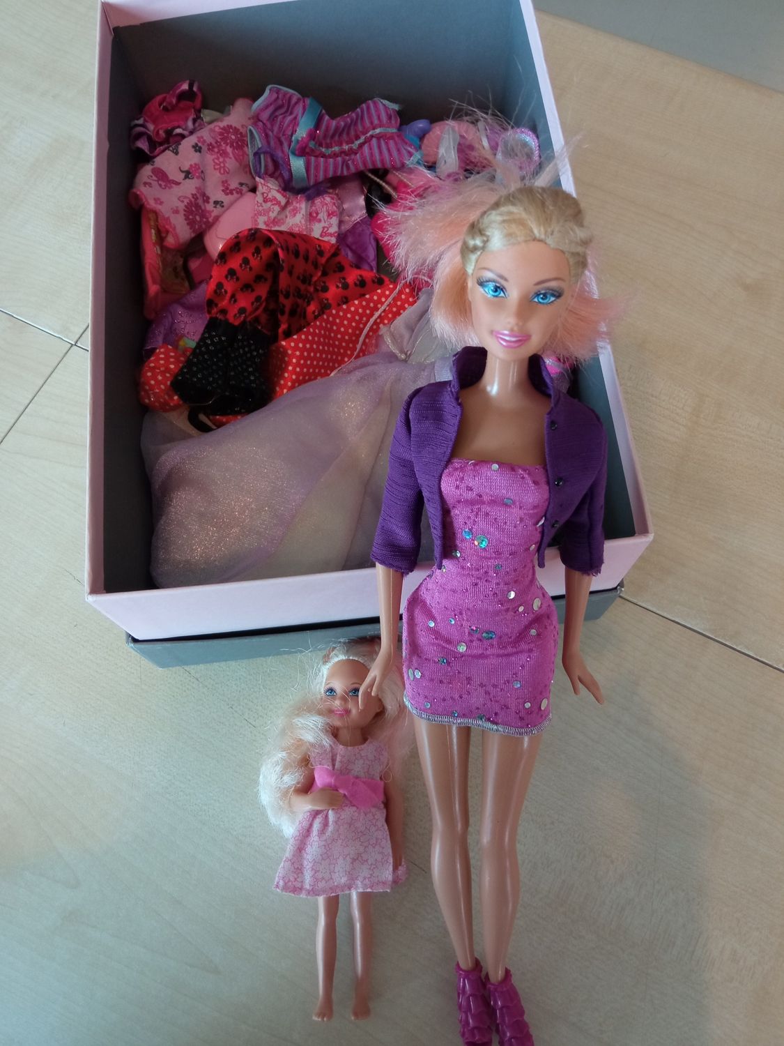 Barbie + Barbie Chelsea con accessori