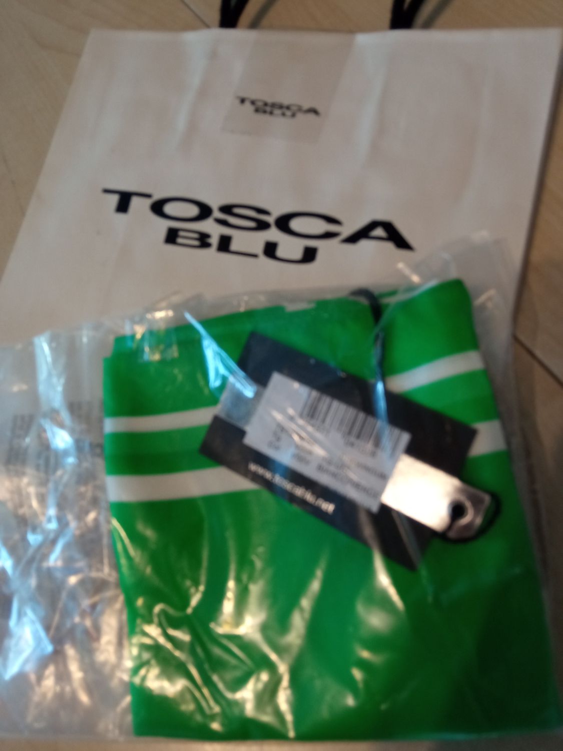 Foulard Tosca Blu nuovo