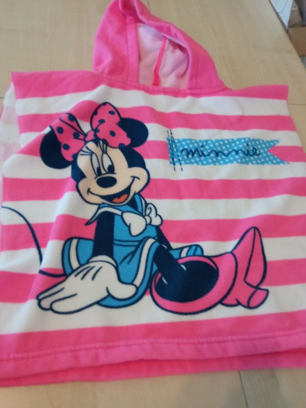 Accappatoio poncho bimba Minnie