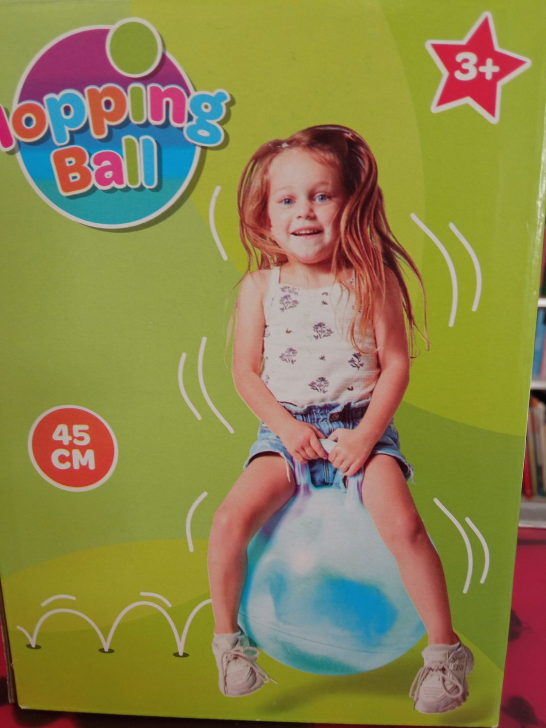 Hopping ball