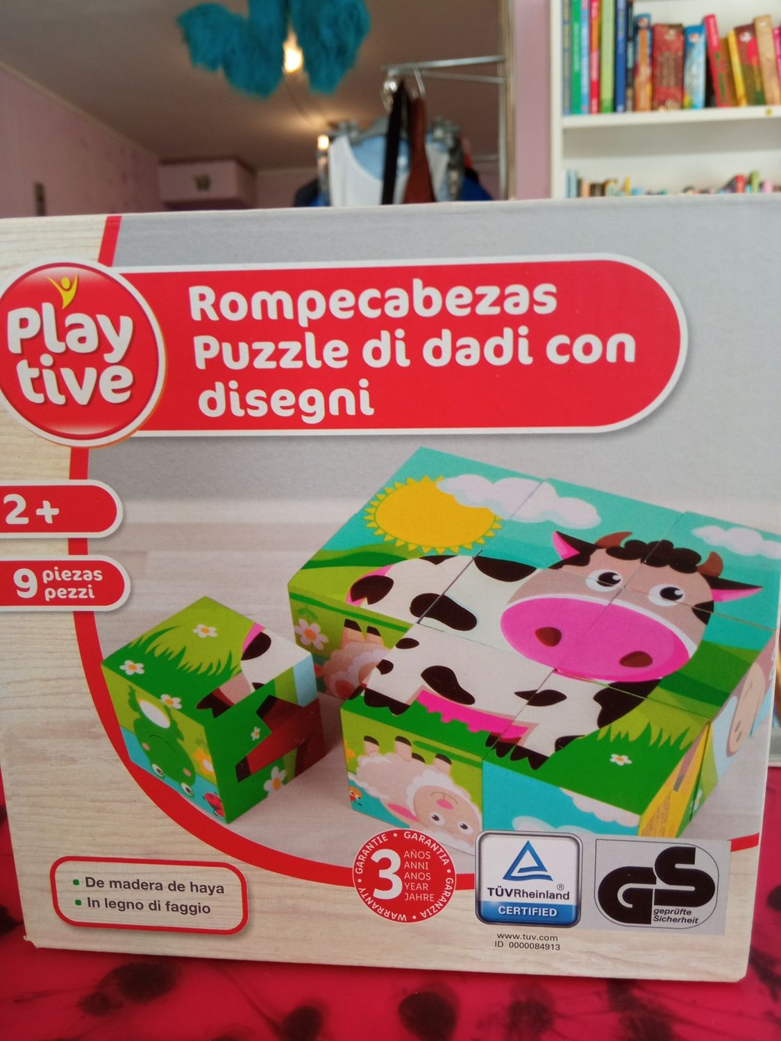 Puzzle di dadi con disegni