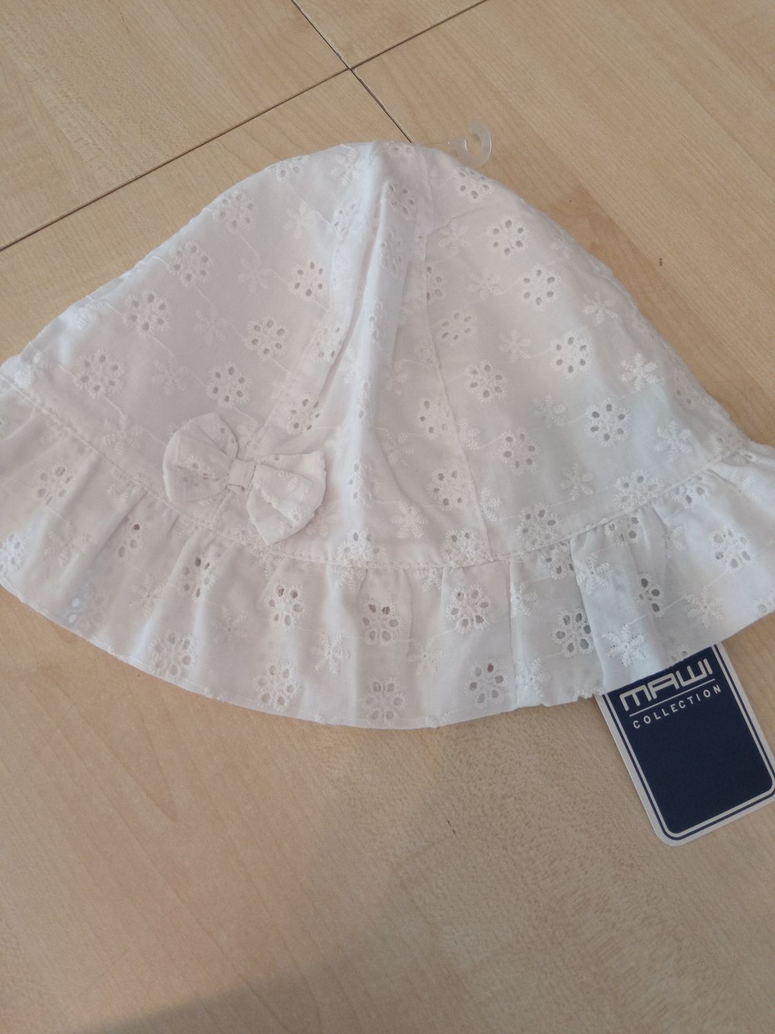Cappello bimba 54/55 cm Mawi nuovo