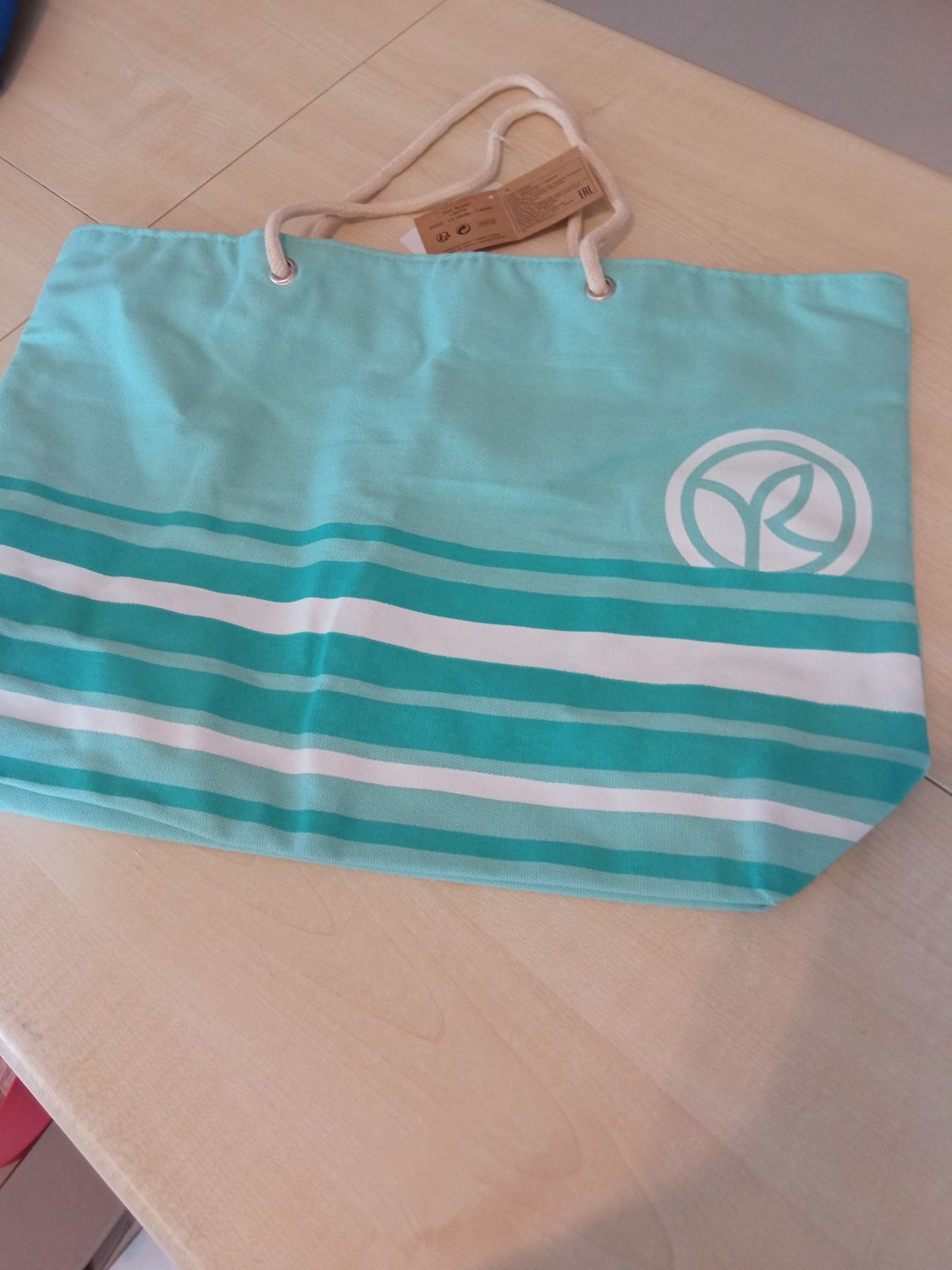 Borsa da spiaggia Yves Rocher nuova
