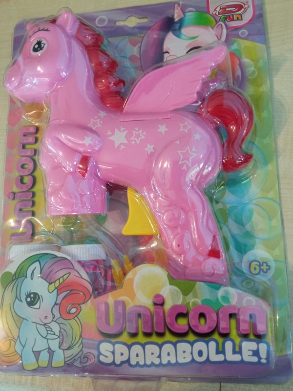 Sparabolle unicorno nuovo
