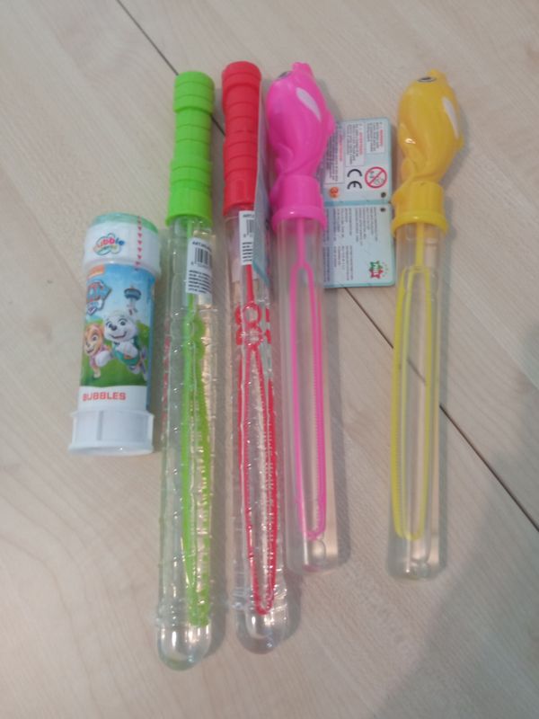 Bolle di sapone 5 pezzi