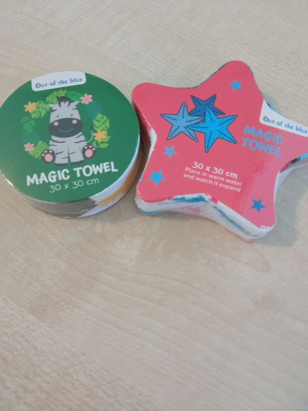 Magic towel 2 pezzi nuovo