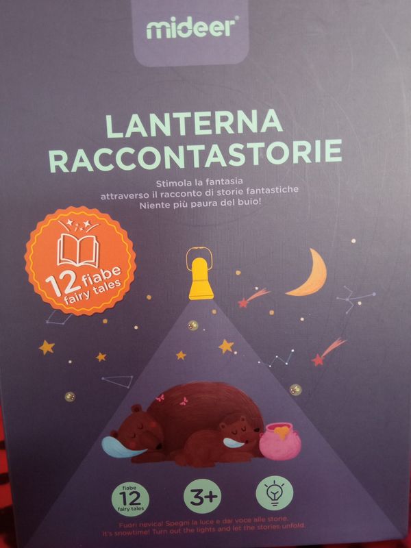 Lanterna raccontastorie Mideer