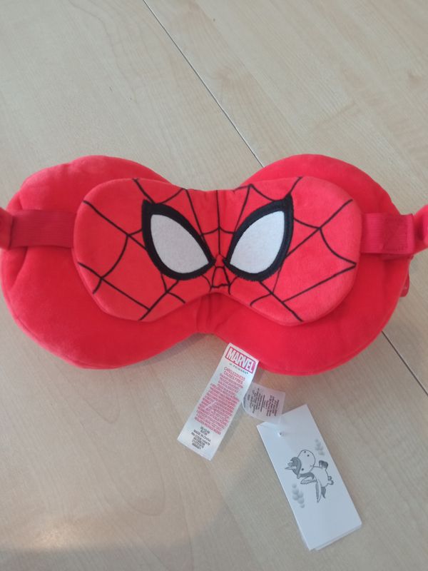 Cuscino da viaggio con maschera Spiderman