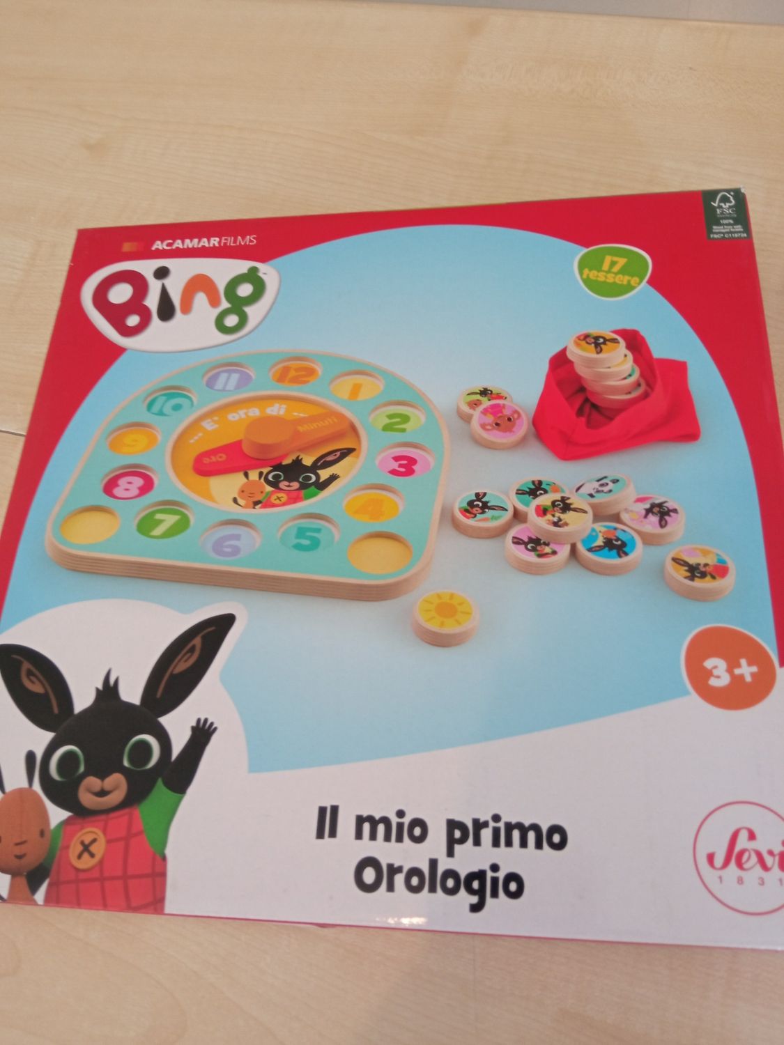 Bing il mio primo orologio