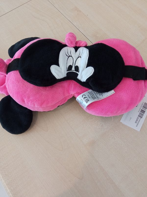 Cuscino da viaggio e mascherina Minnie