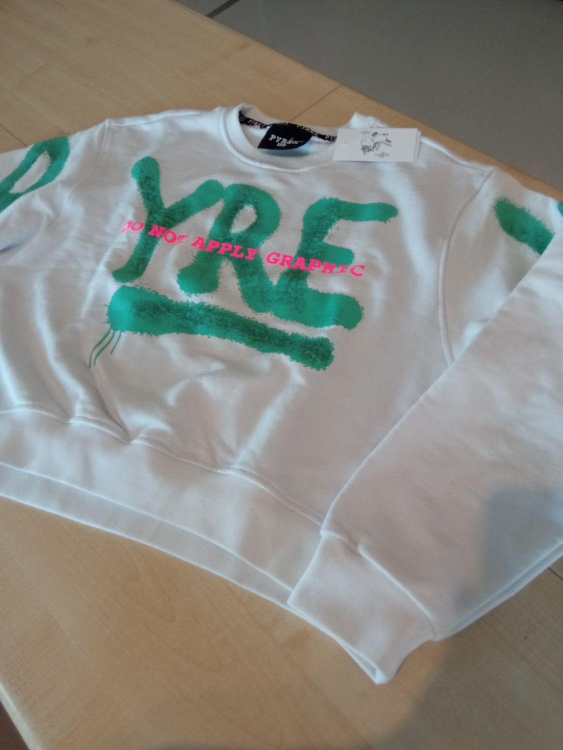 Felpa bimba tg XL Pyrex