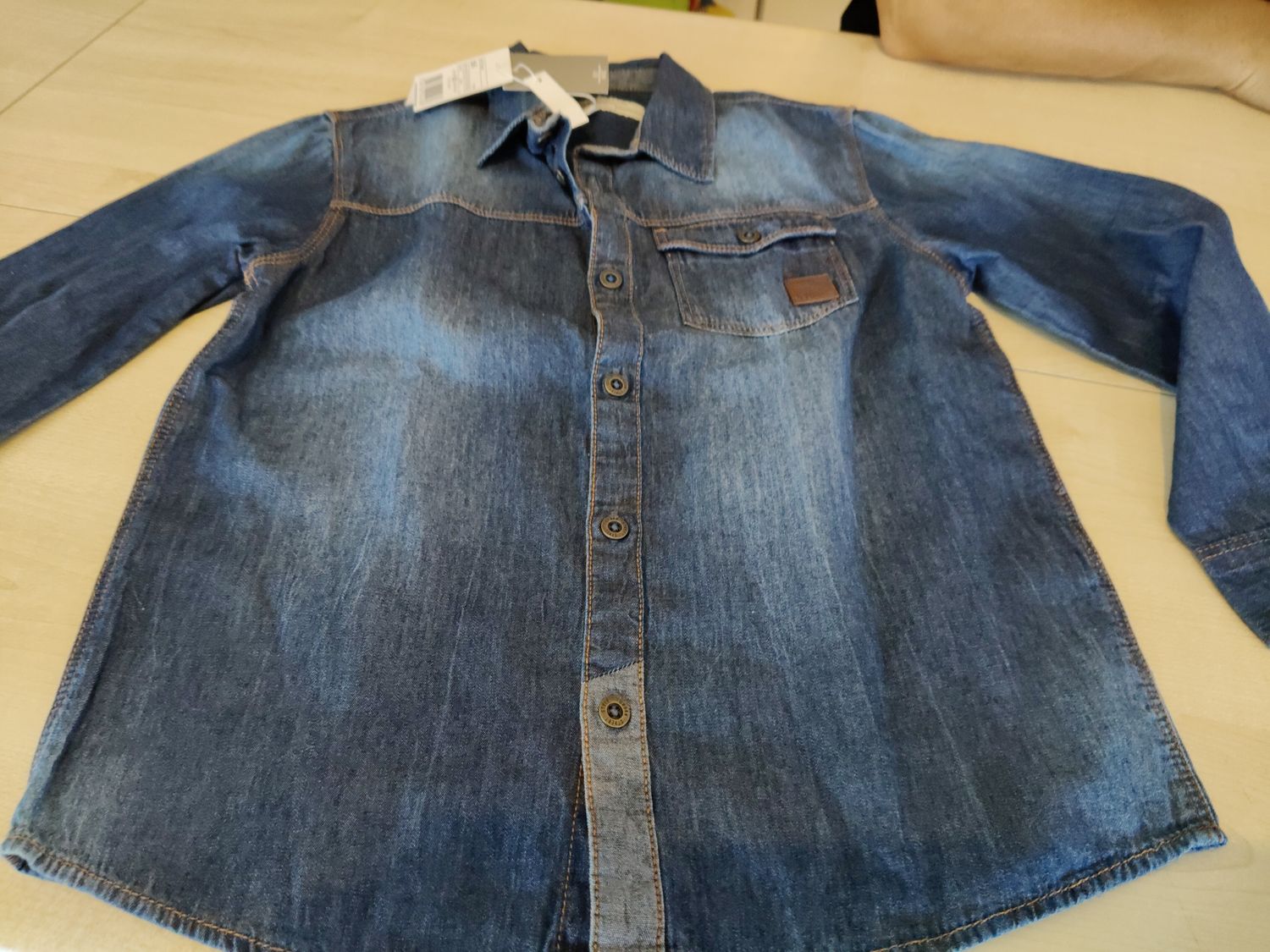 Camicia bimbo 5/6 anni Piazza Italia