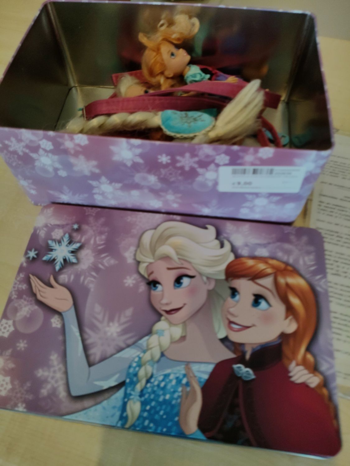 Scatola con accessori Frozen
