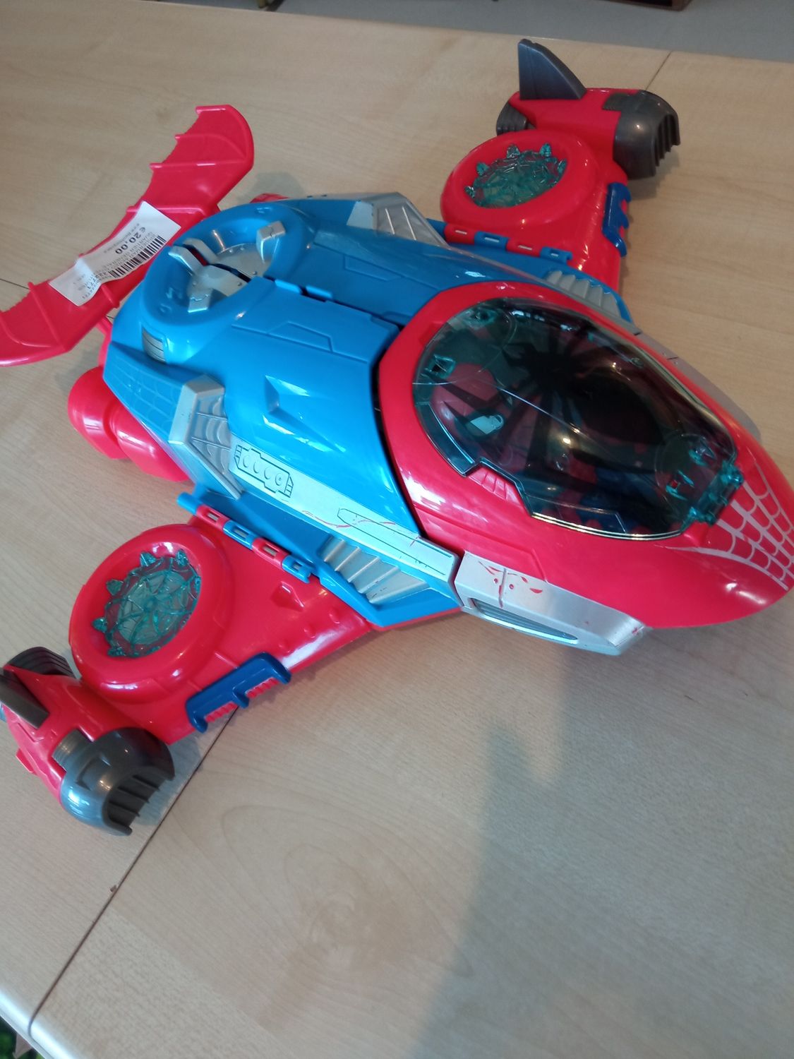 Spiderman aereo adventures quartier generale