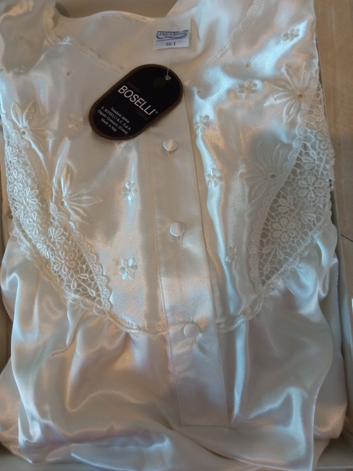 Camicia da notte donna tg I Linclalor nuova