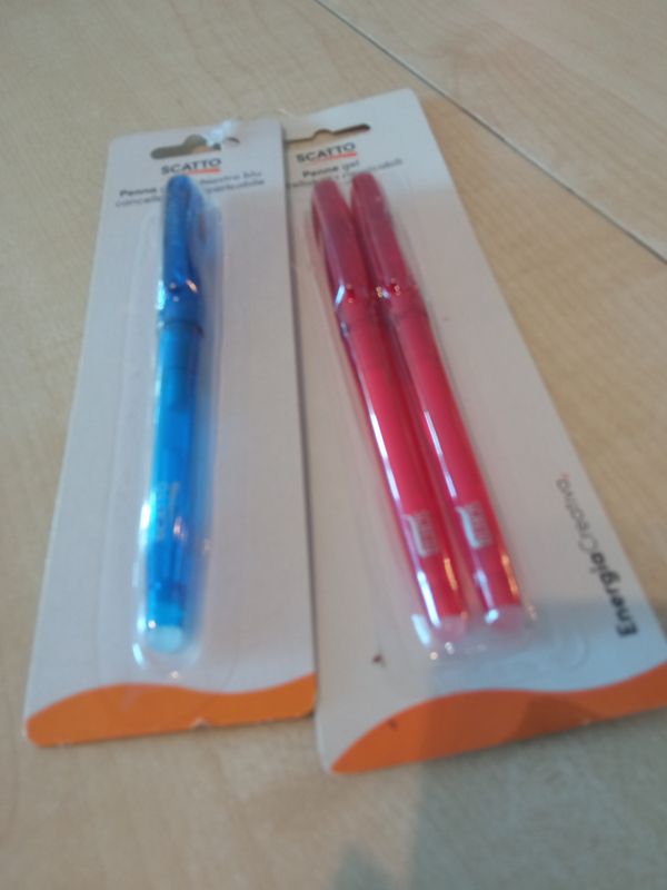 Penna cancellabile Scatto 2 confezioni