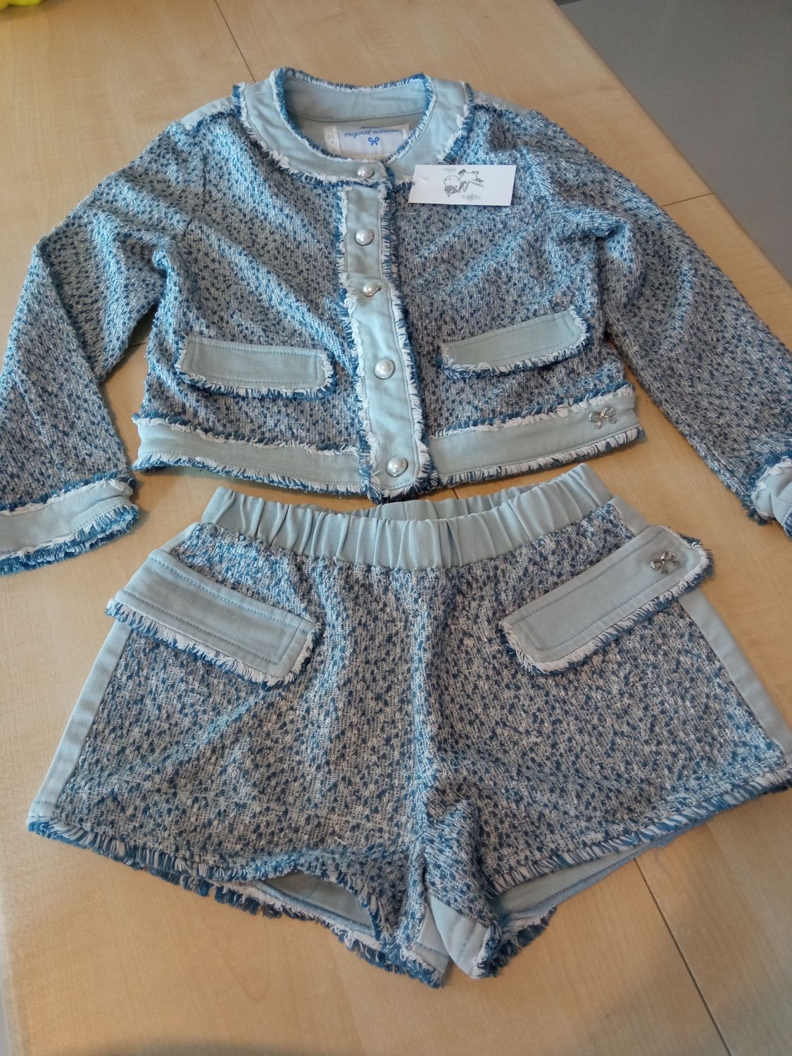 Completo bimba 7/8 anni Original marines
