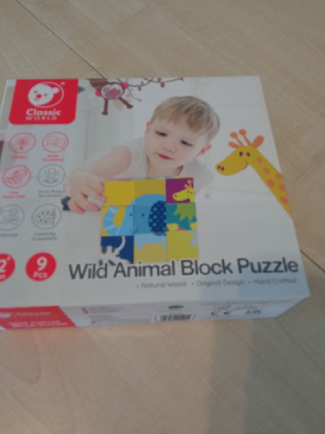 Puzzle a cubotti Classic World nuovo