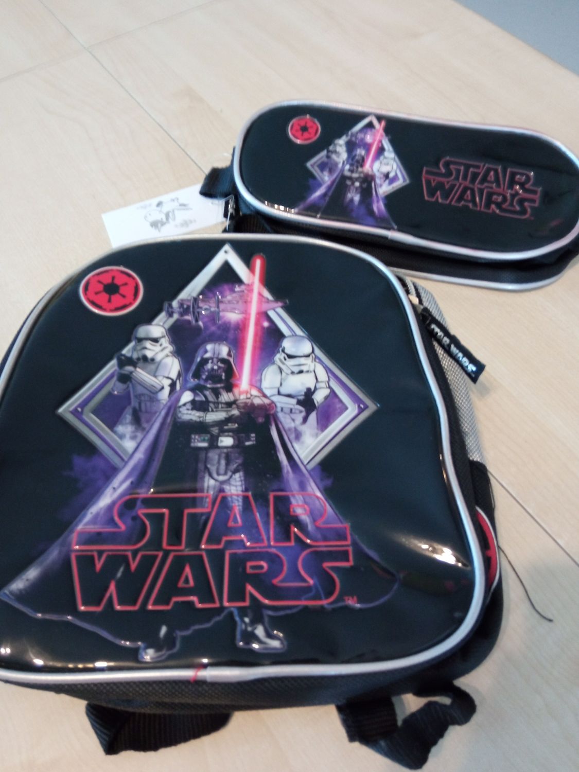 Zainetto + astuccio Star wars