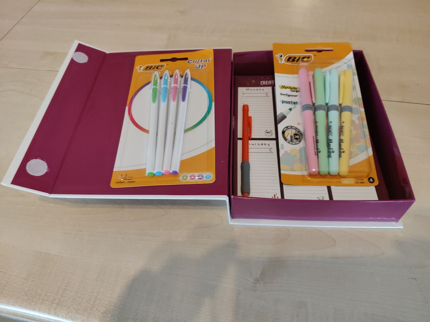 Box cancelleria Bic nuovo
