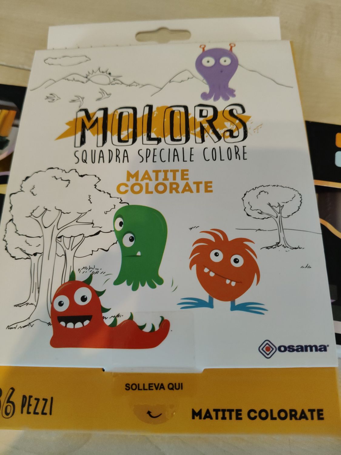 Matite colorate Molors nuove
