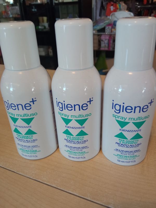 Spray multiuso igiene+ 3 pezzi