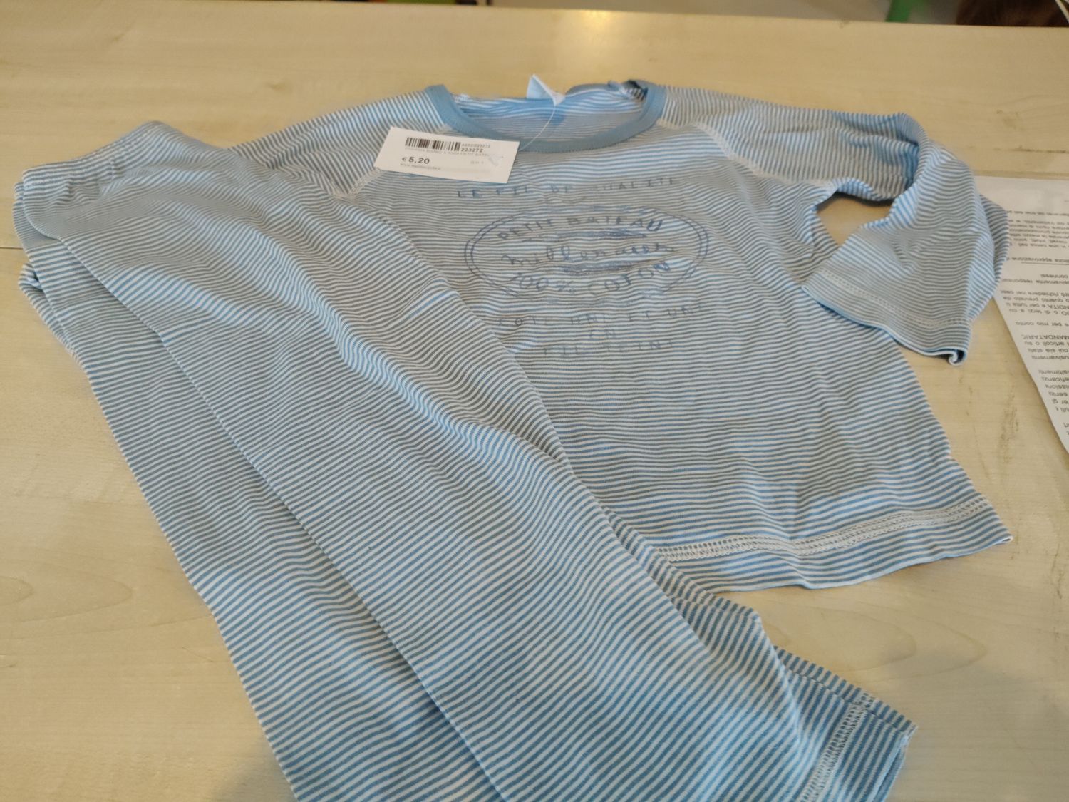 Pigiama bimbo 4 anni Petit Bateau