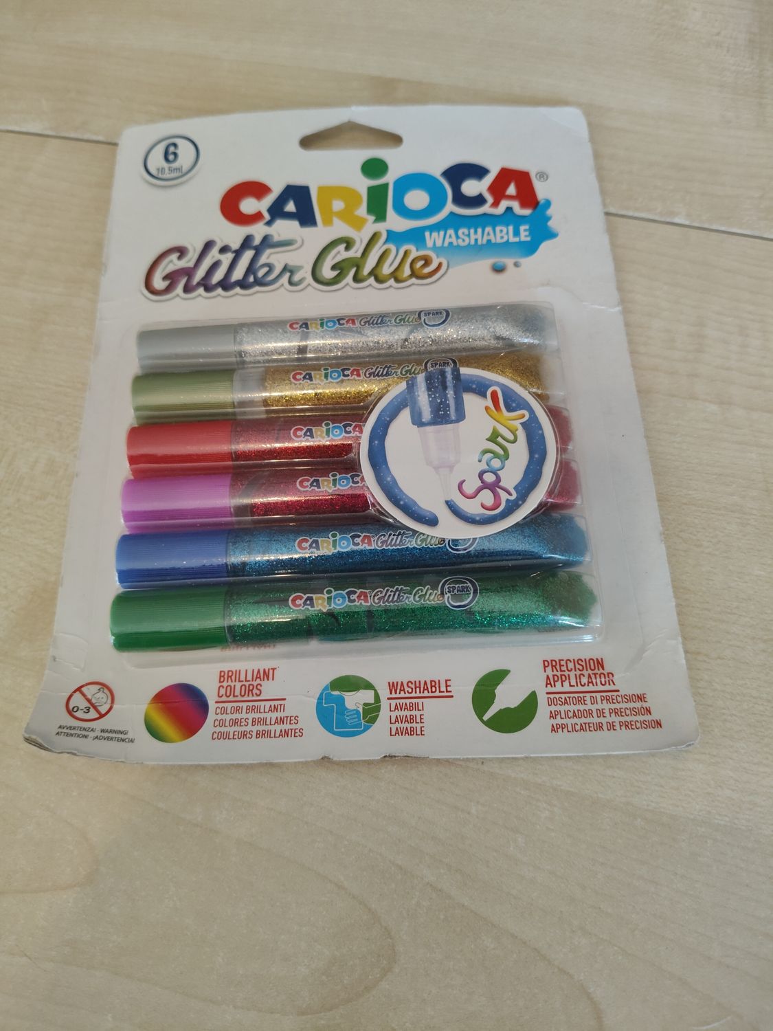 Colla glitter Carioca nuova