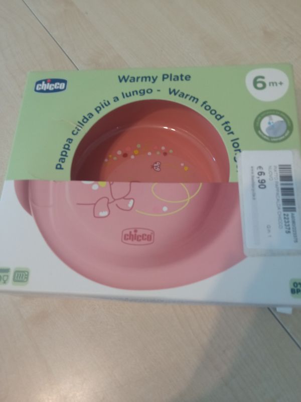 Piatto pappacalda Chicco nuovo