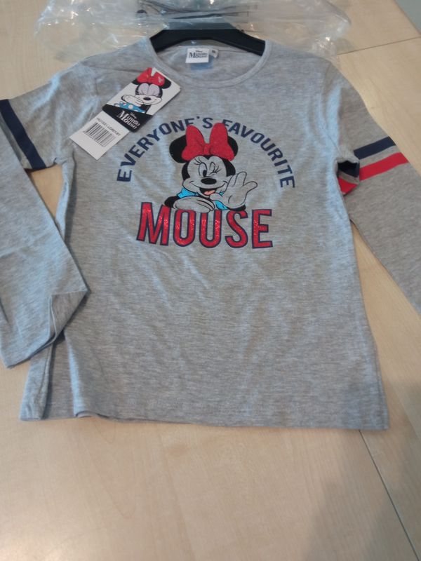 Maglietta bimba 8 anni Minnie nuova Maglietta bimba 8 anni Minnie nuova