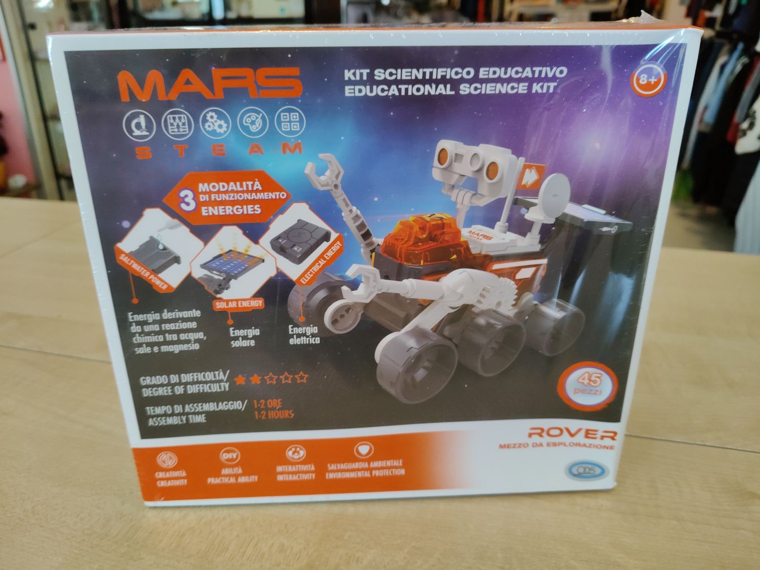 Rover spaziale Mars Steam nuovo