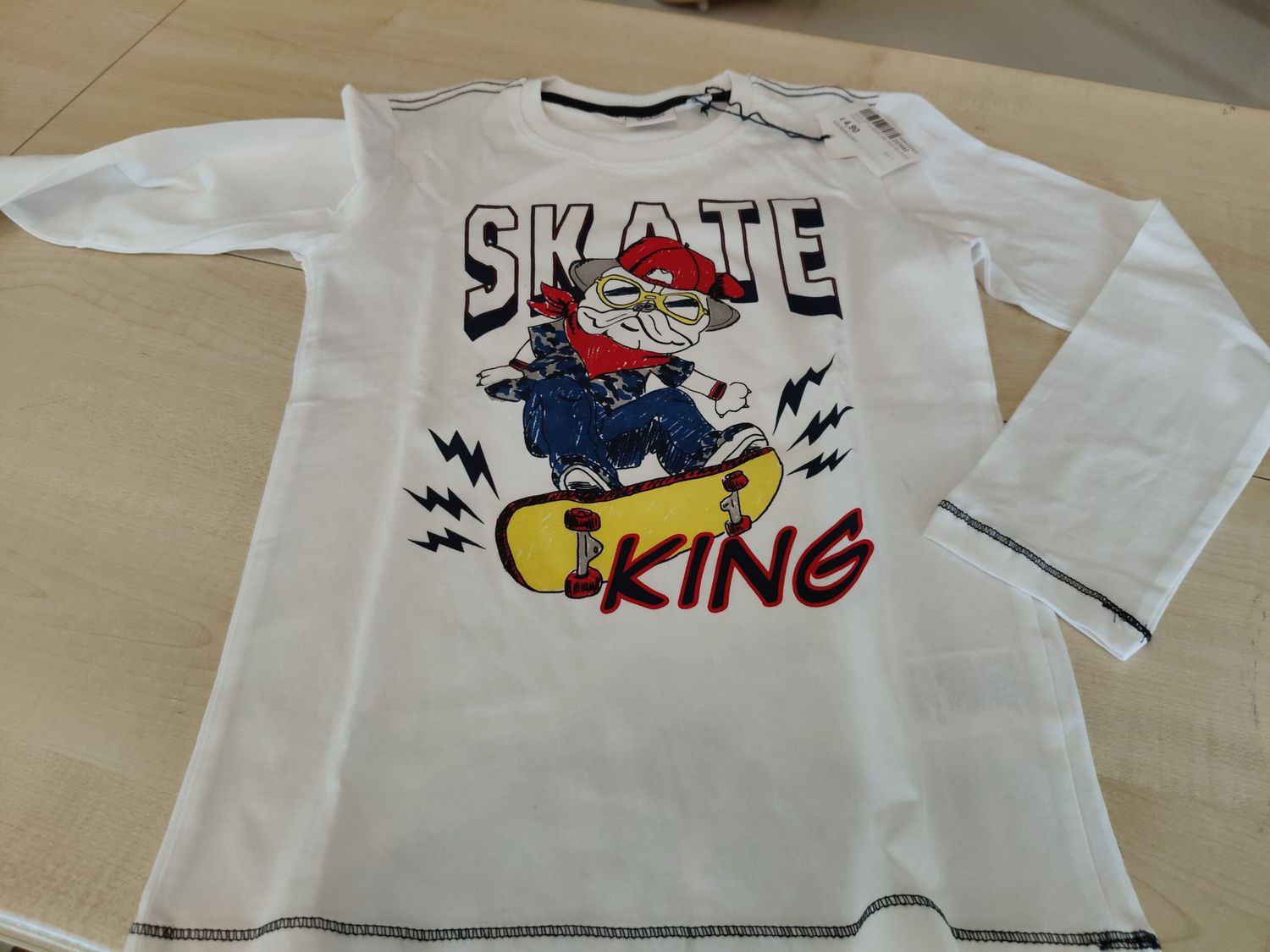 Maglietta bimbo 8/9 anni Blukids nuova