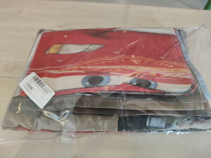 Set lenzuola letto 1 piazza Cars