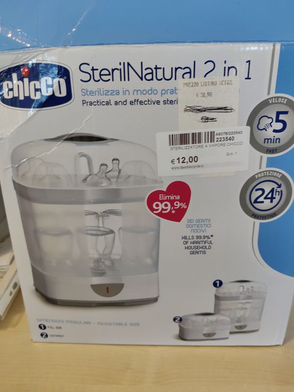 Sterilizzatore a vapore Chicco