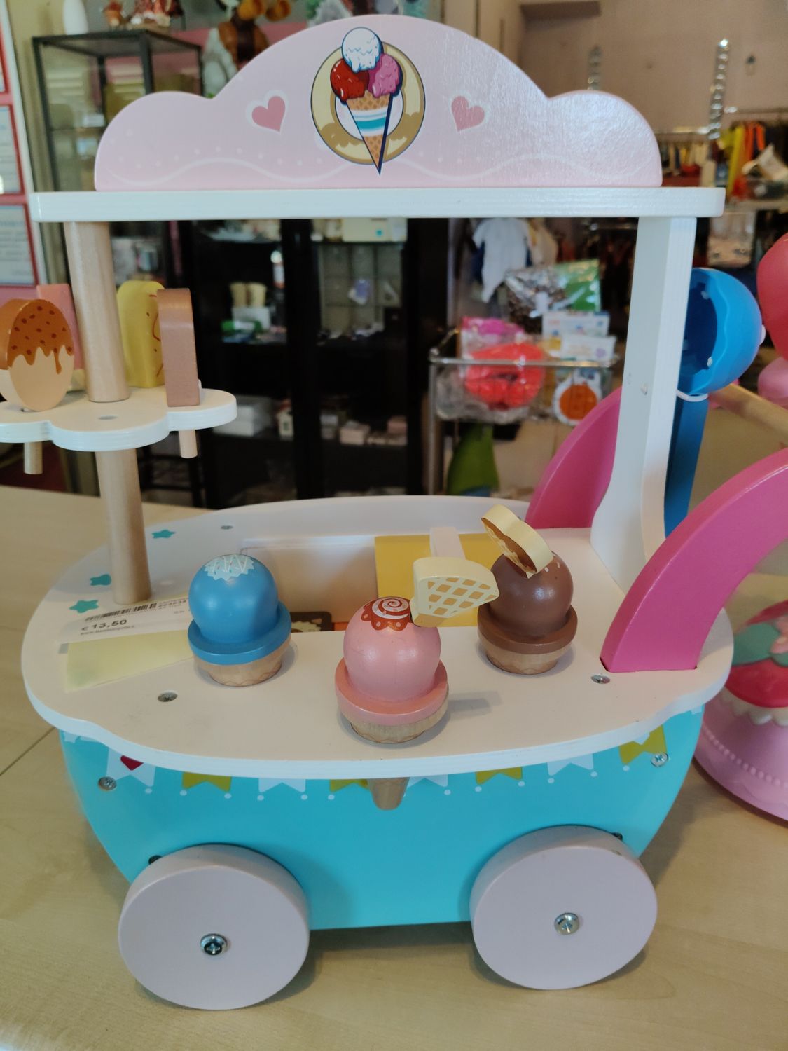 Carro dei gelati Play Tive