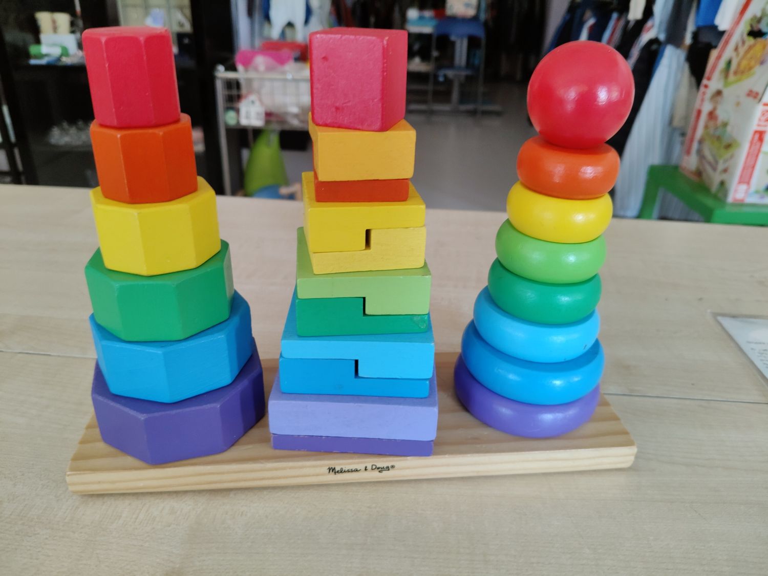 Gioco anelli in legno Melissa &amp; Doug