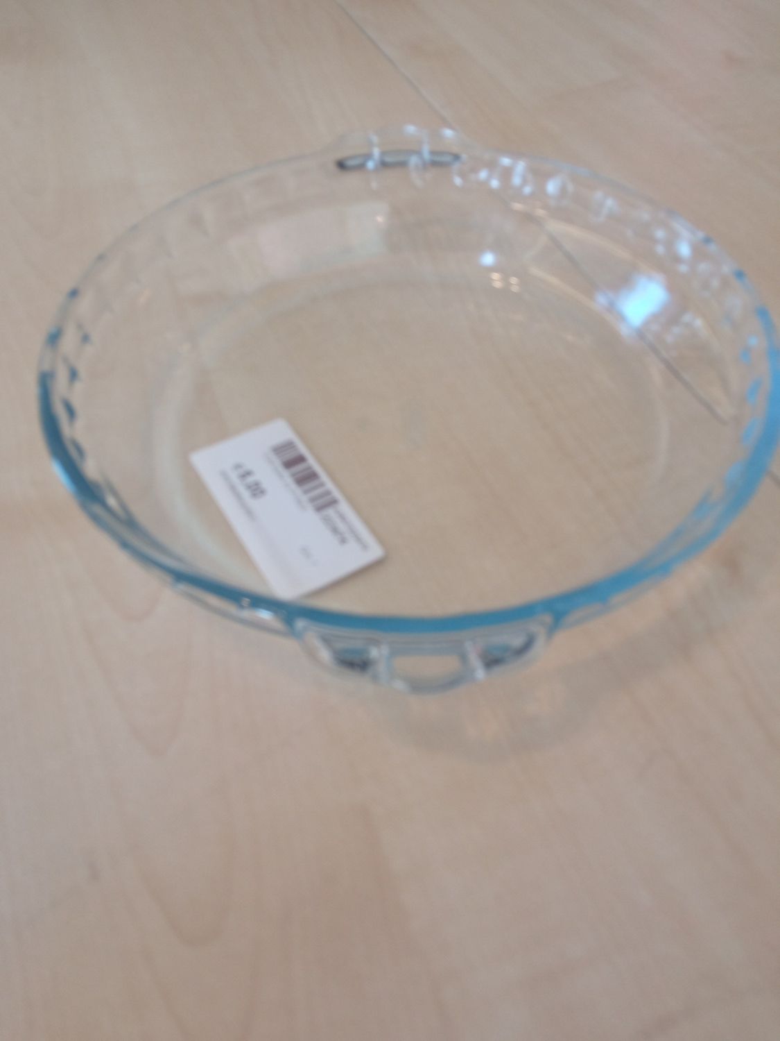Tortiera in pyrex