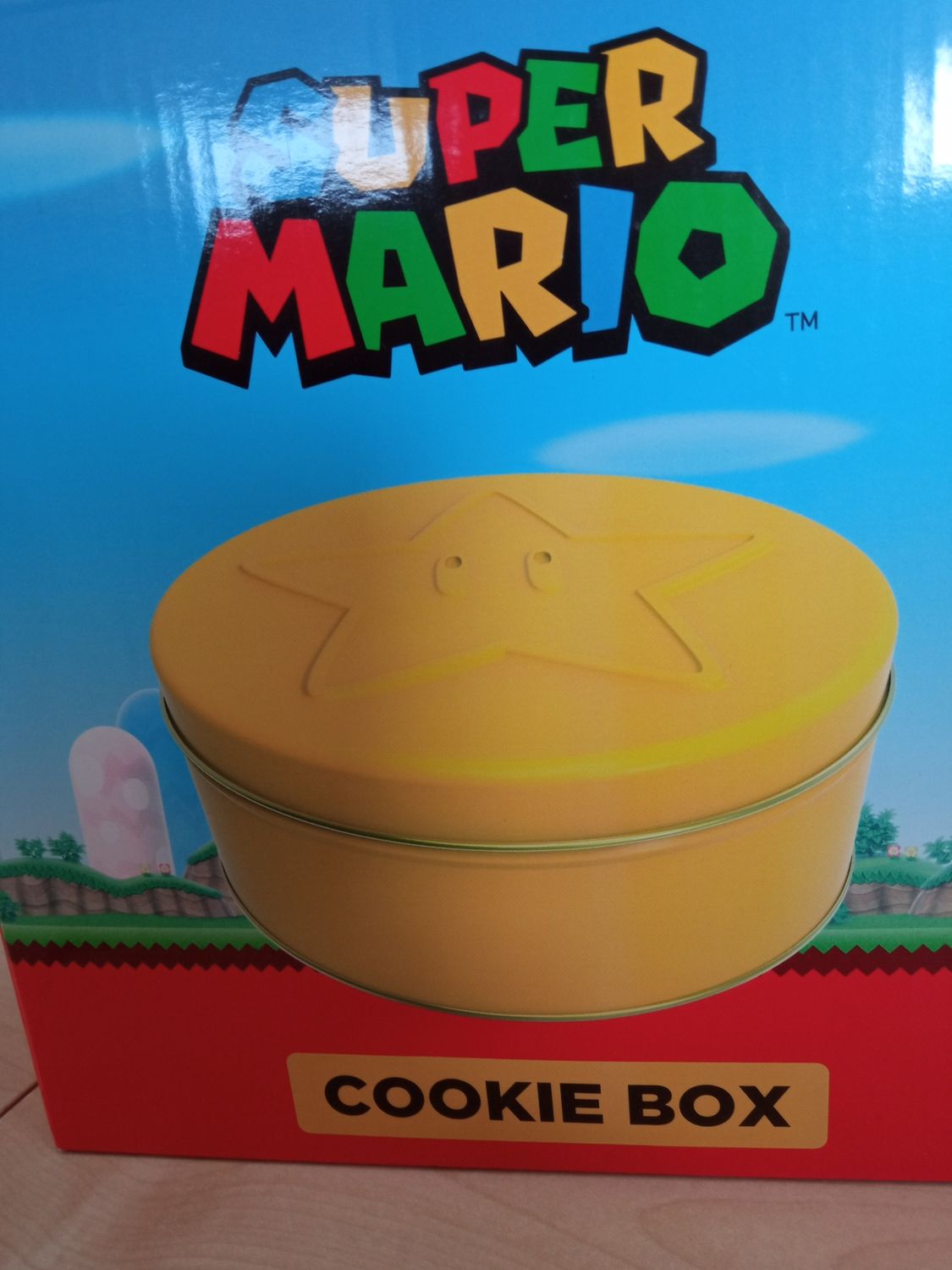 Scatola per biscotti Super Mario