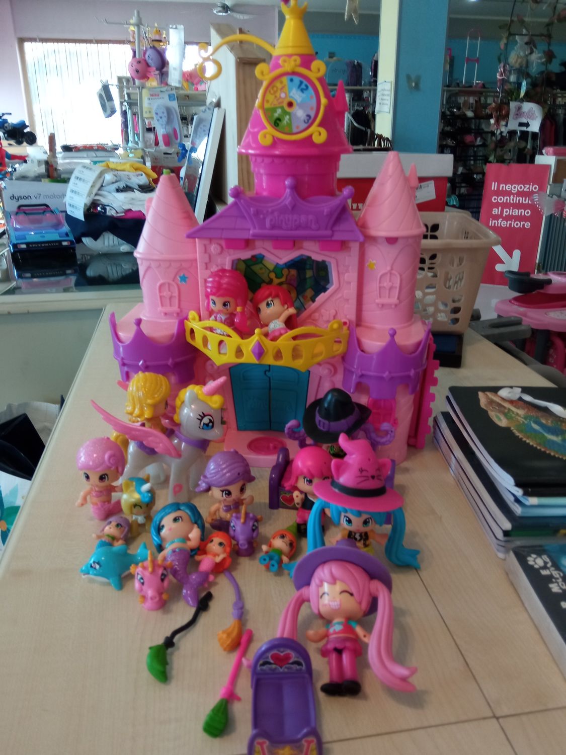 Castello Pinypon + personaggi vari